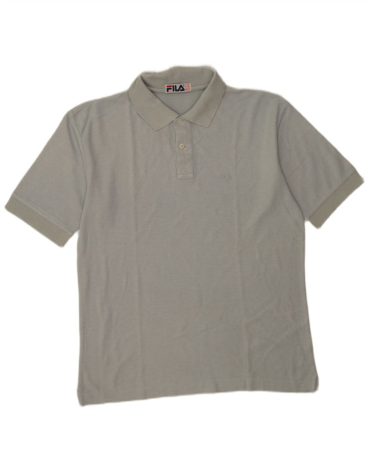 Polo Fila Uomo IT 48 Grigio Medio