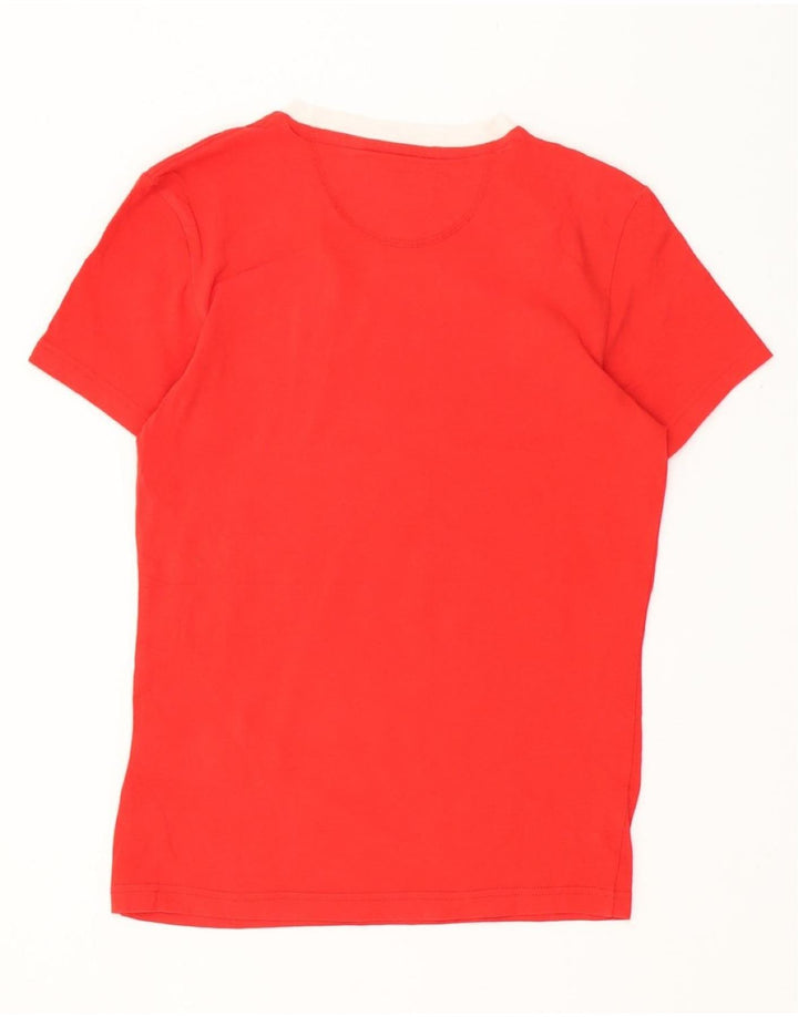 T-shirt grafica da uomo ADIDAS Top piccola rossa in cotone