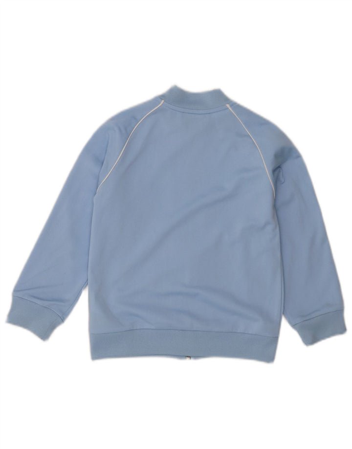 Giacca Top della tuta da ragazzo Adidas 5-6 anni in poliestere blu