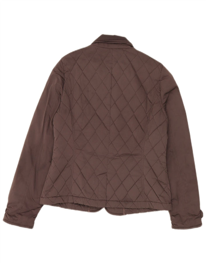 Giacca trapuntata da donna Refrigiwear UK 10 piccola poliestere grigio