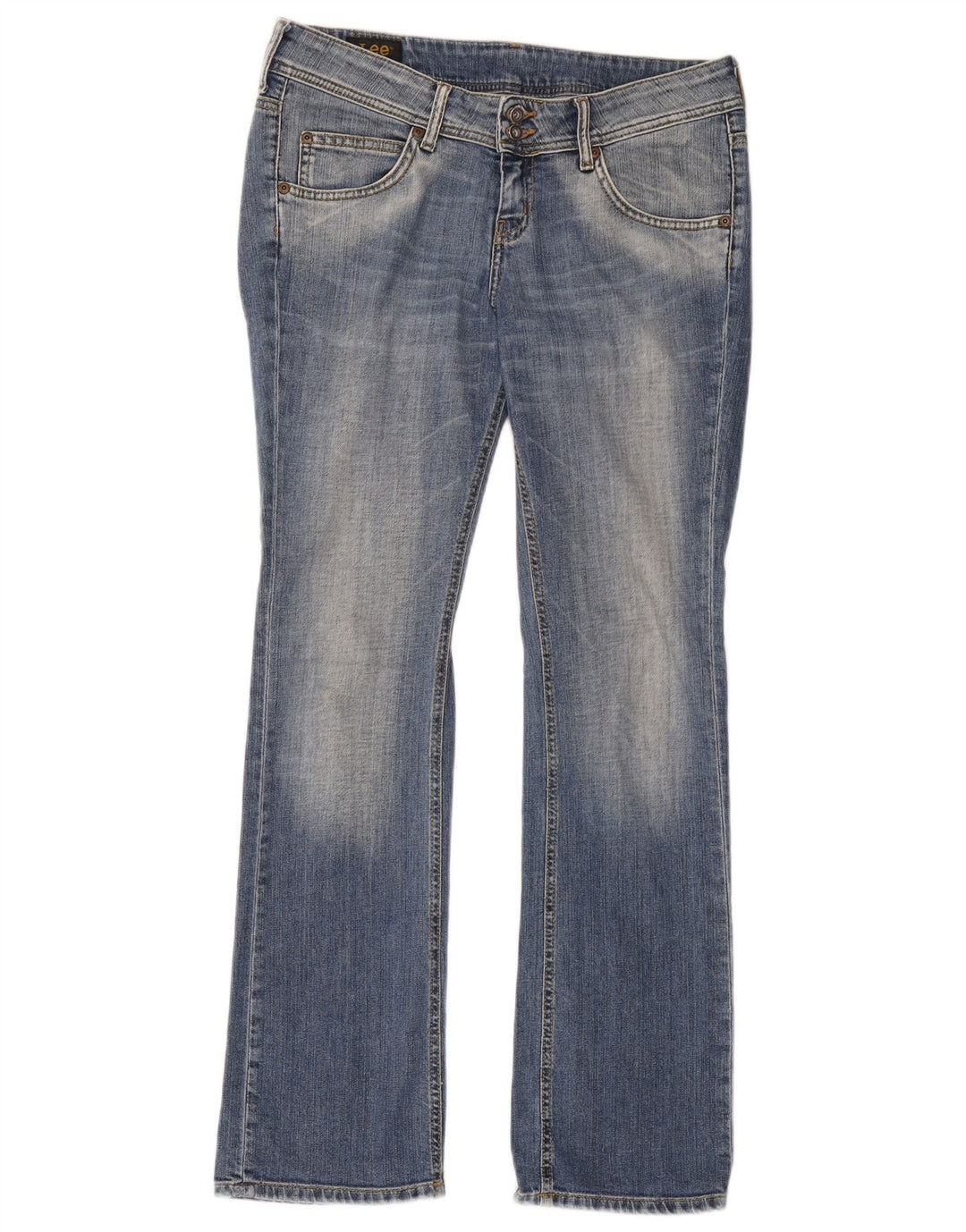 Jeans Bootcut da donna Lee W31 L31 cotone blu