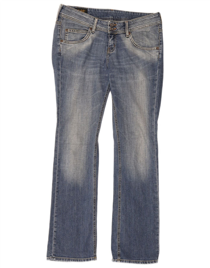 Jeans Bootcut da donna Lee W31 L31 cotone blu