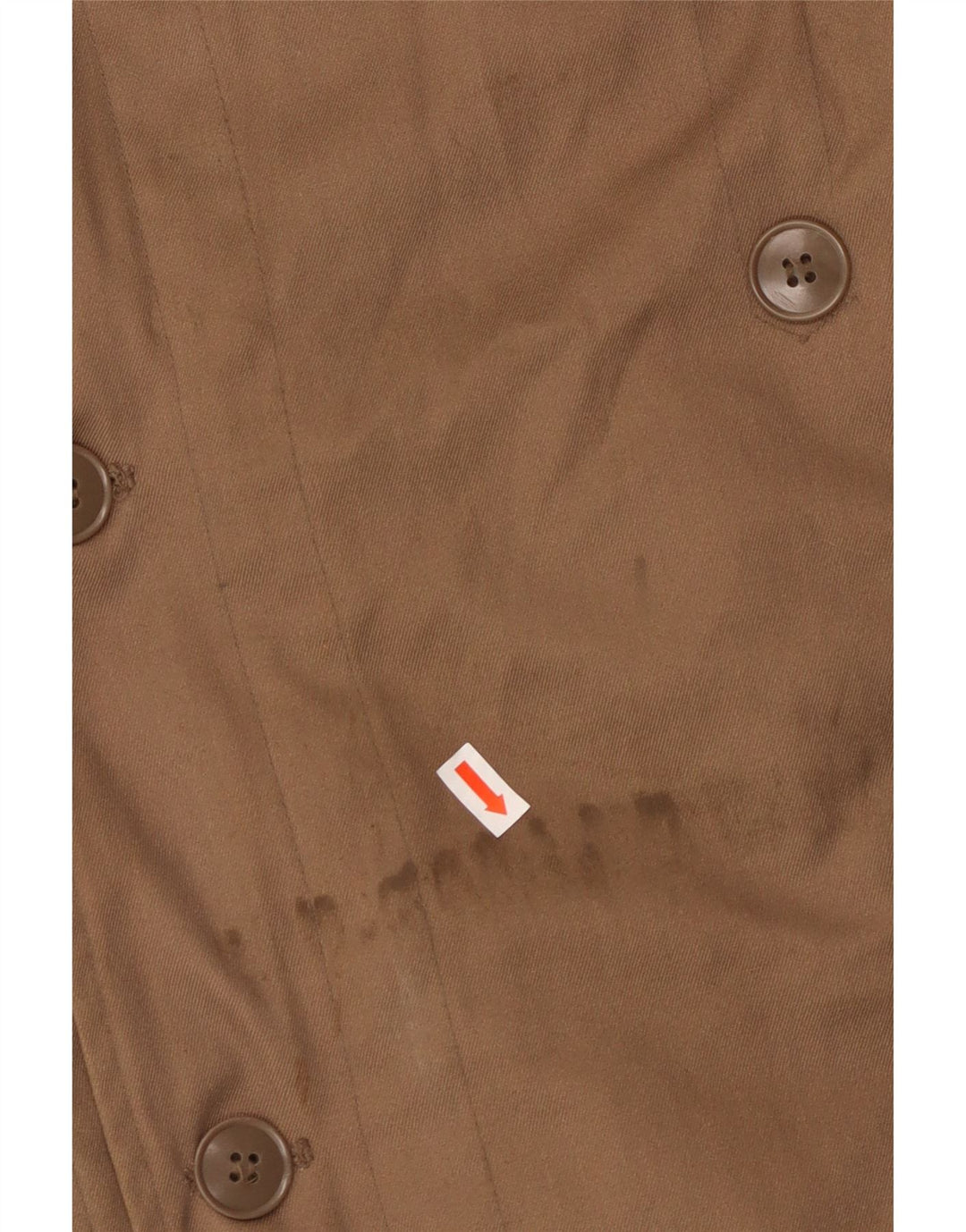 Giacca parka Sherpa da uomo con cappuccio VINTAGE UK 42 XL cotone marrone