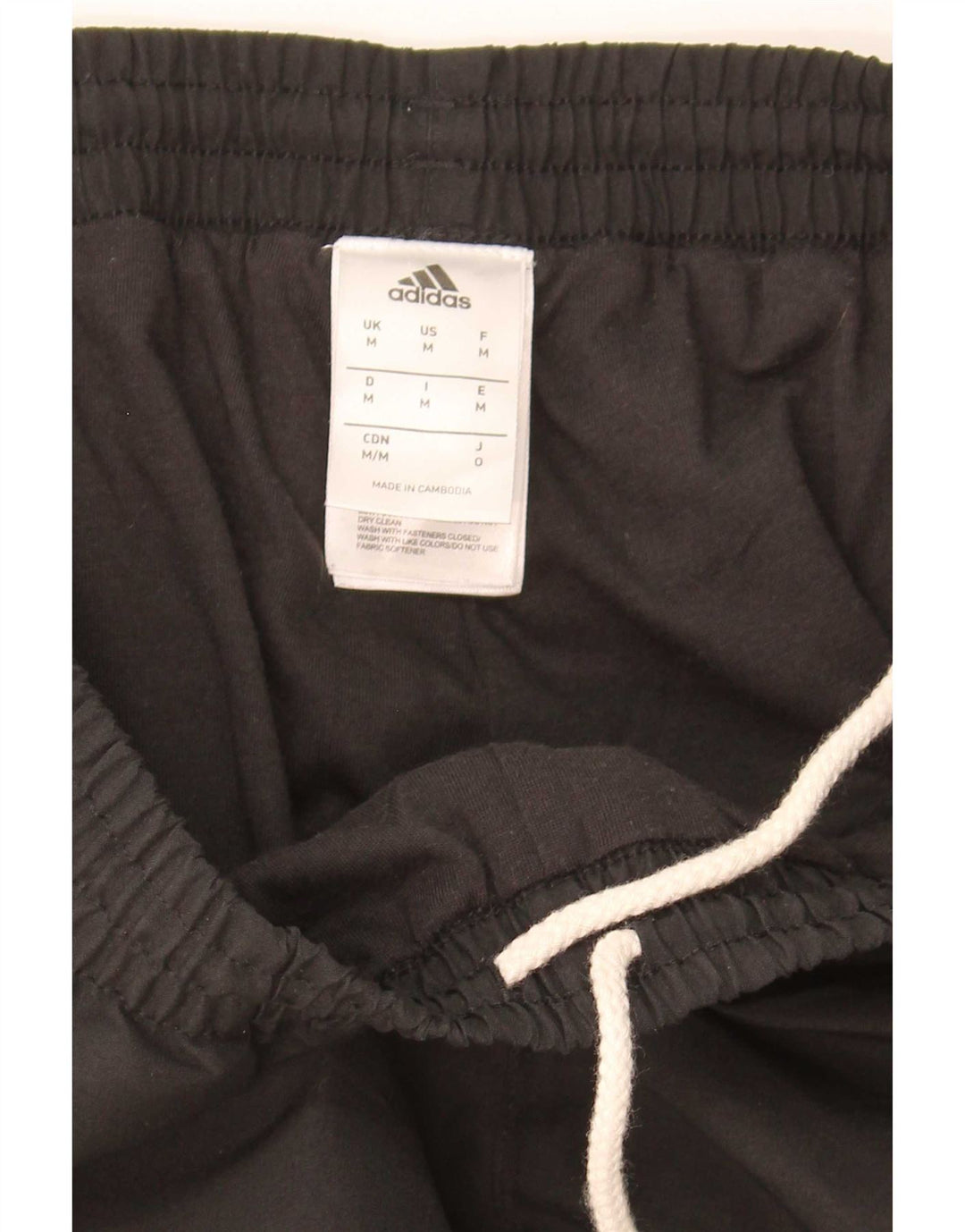Pantaloni da tuta da uomo Adidas Joggers medio poliestere nero