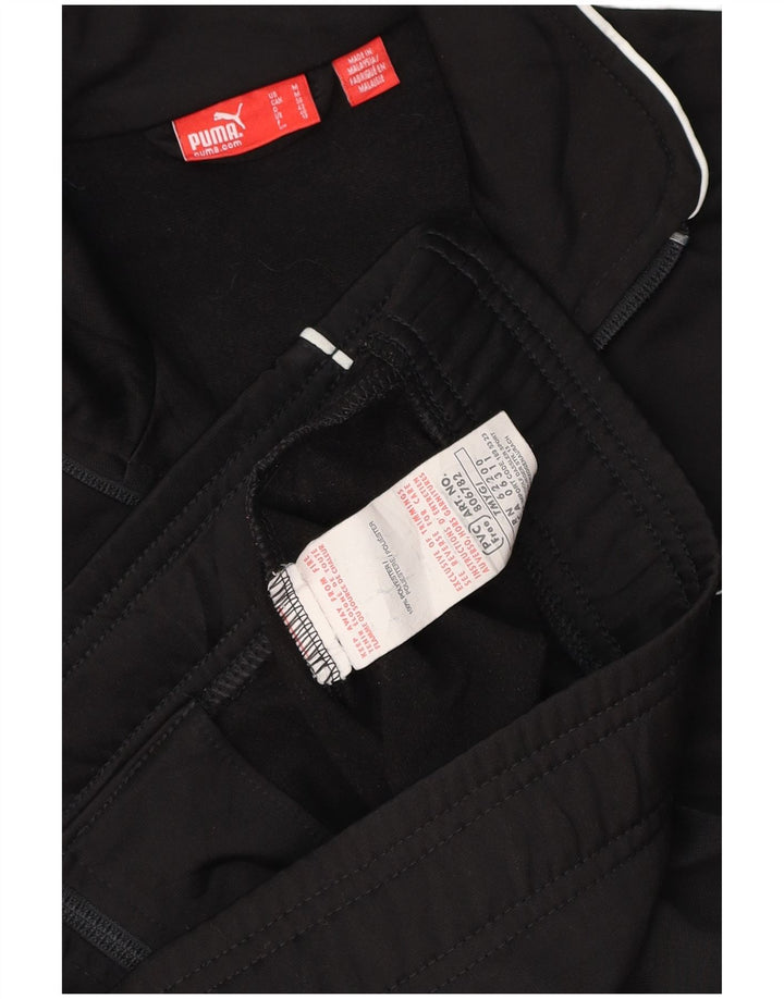 Giacca da tuta da donna PUMA UK 12 Medium Black Poliestere color block
