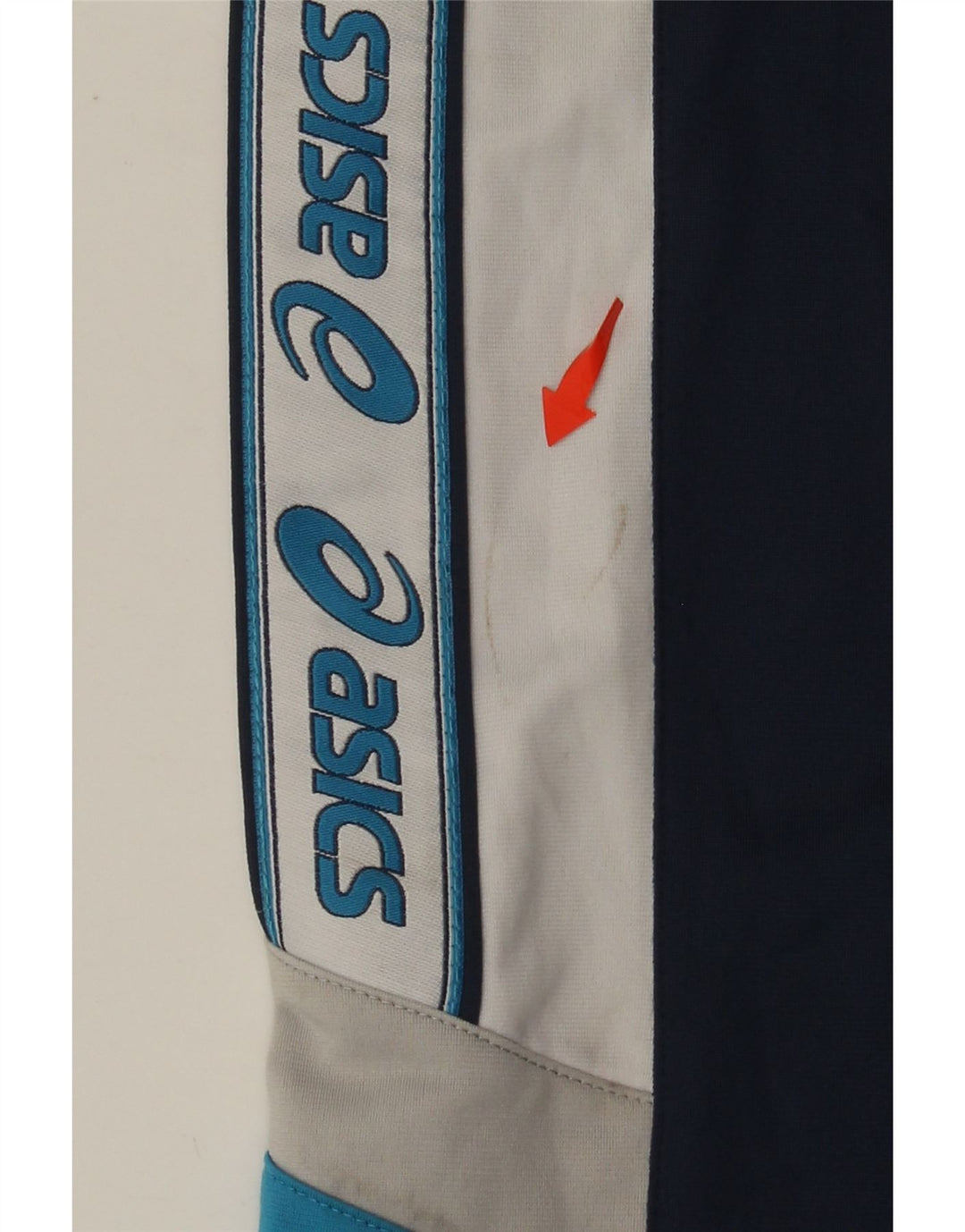 Pantaloni da tuta con grafica ASICS da uomo, colore blu navy medio