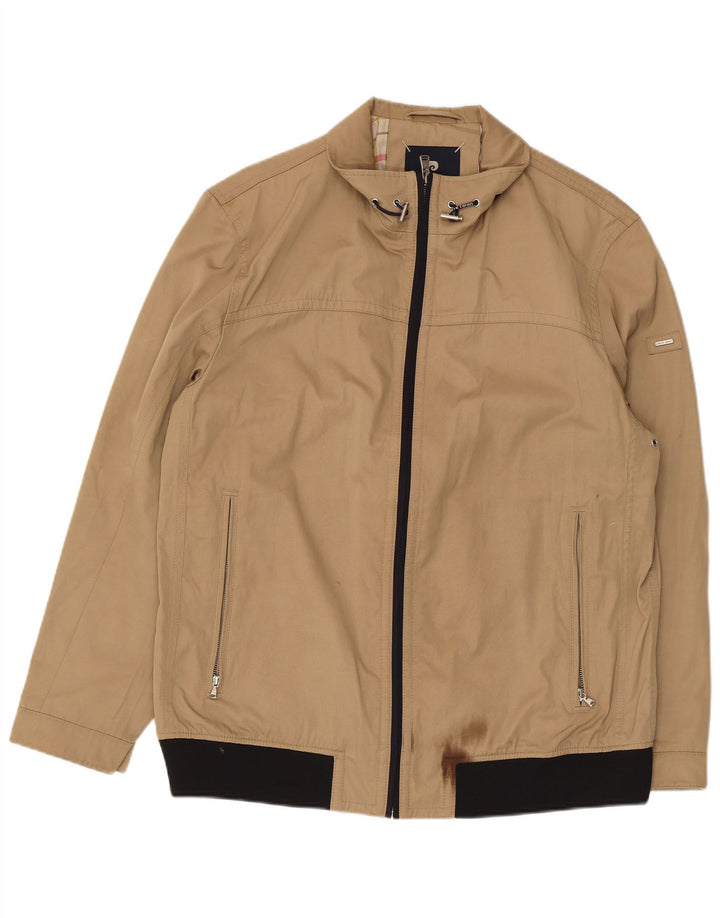 Giacca bomber da uomo Pierre Cardin IT 54 2XL Poliestere beige