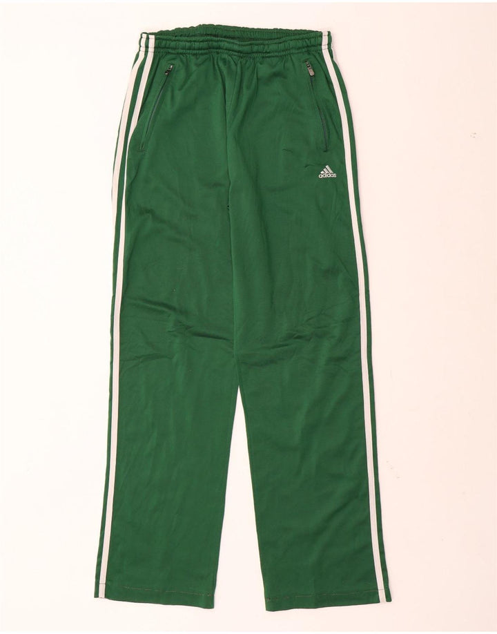 Pantaloni da tuta da uomo ADIDAS UK 36/38 Small Verde Poliestere