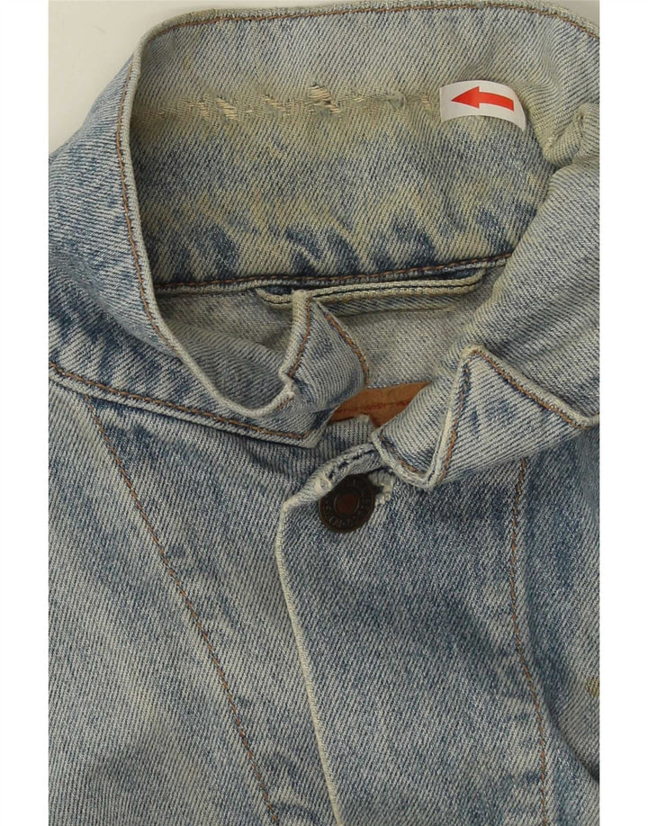Giacca di jeans da uomo Levi's UK 38 Cotone blu medio