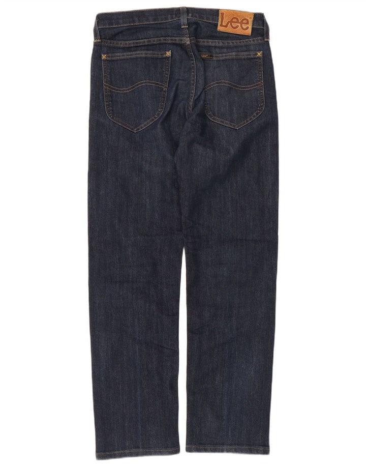 Jeans dritti da donna Lee W30 L28 Blu navy