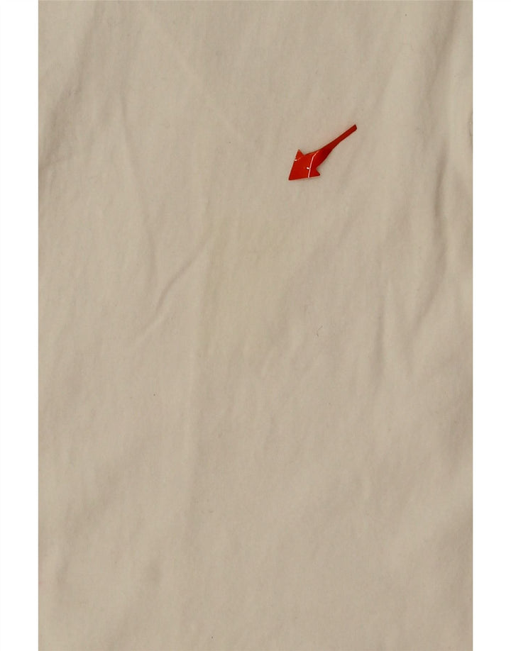 BLAUER Womens Polo Shirt UK 12 Medium White Cotton Vintage Blauer and Second-Hand Blauer from Messina Hembry 