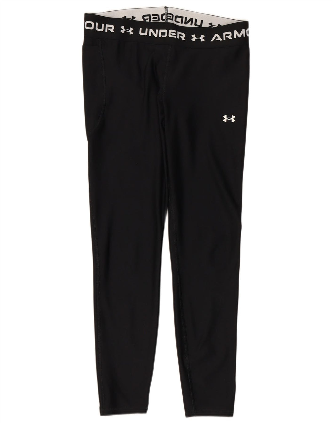 Leggings grafici da donna UNDER ARMOUR UK 14 Large Nero Poliestere