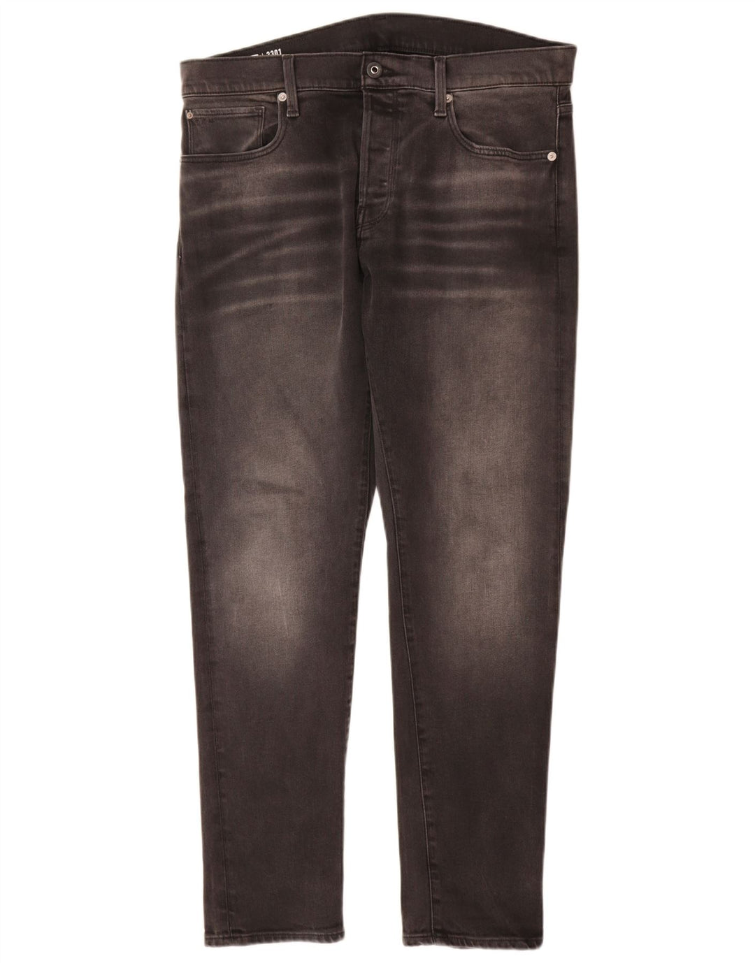 Jeans slim da uomo G-Star W34 L32 cotone grigio