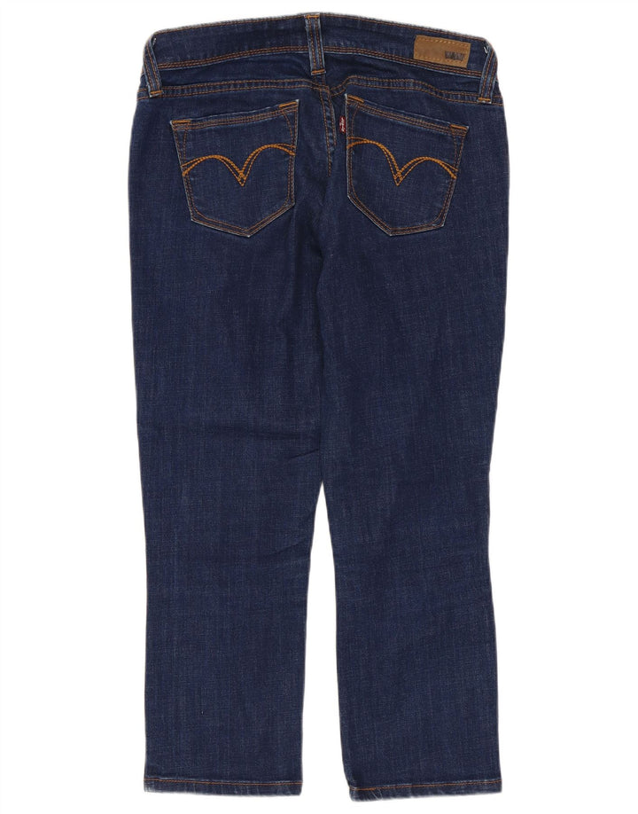 Jeans Capri da donna Levi's W26 L21 cotone blu navy