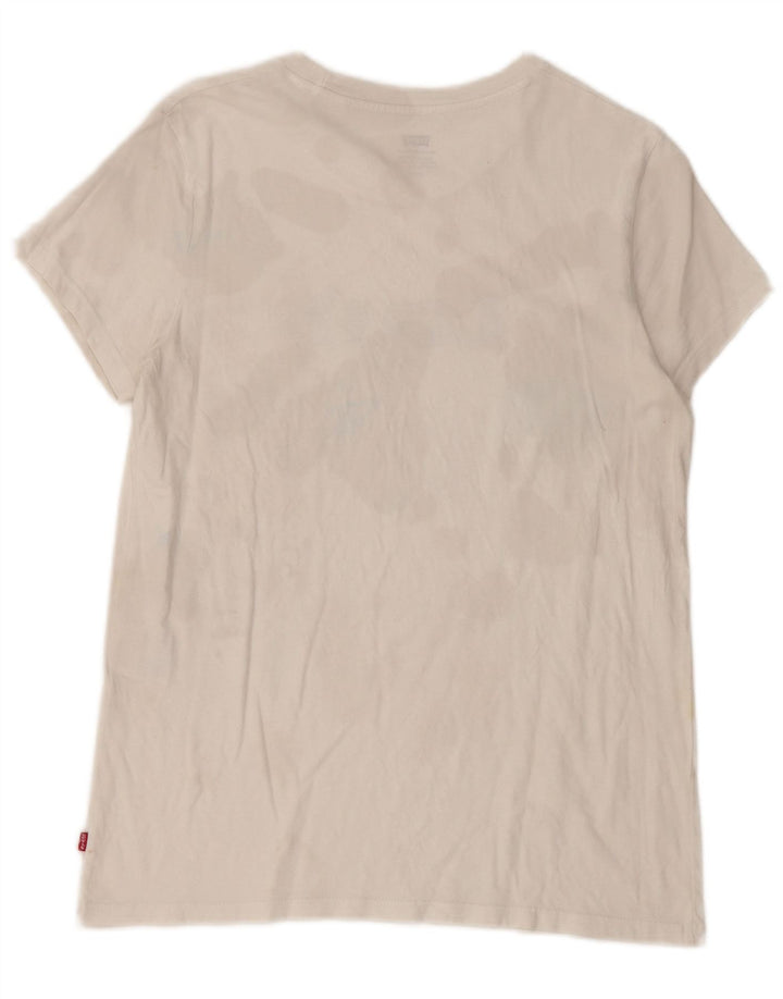 T-shirt grafica da donna Levi's Top piccola bianca