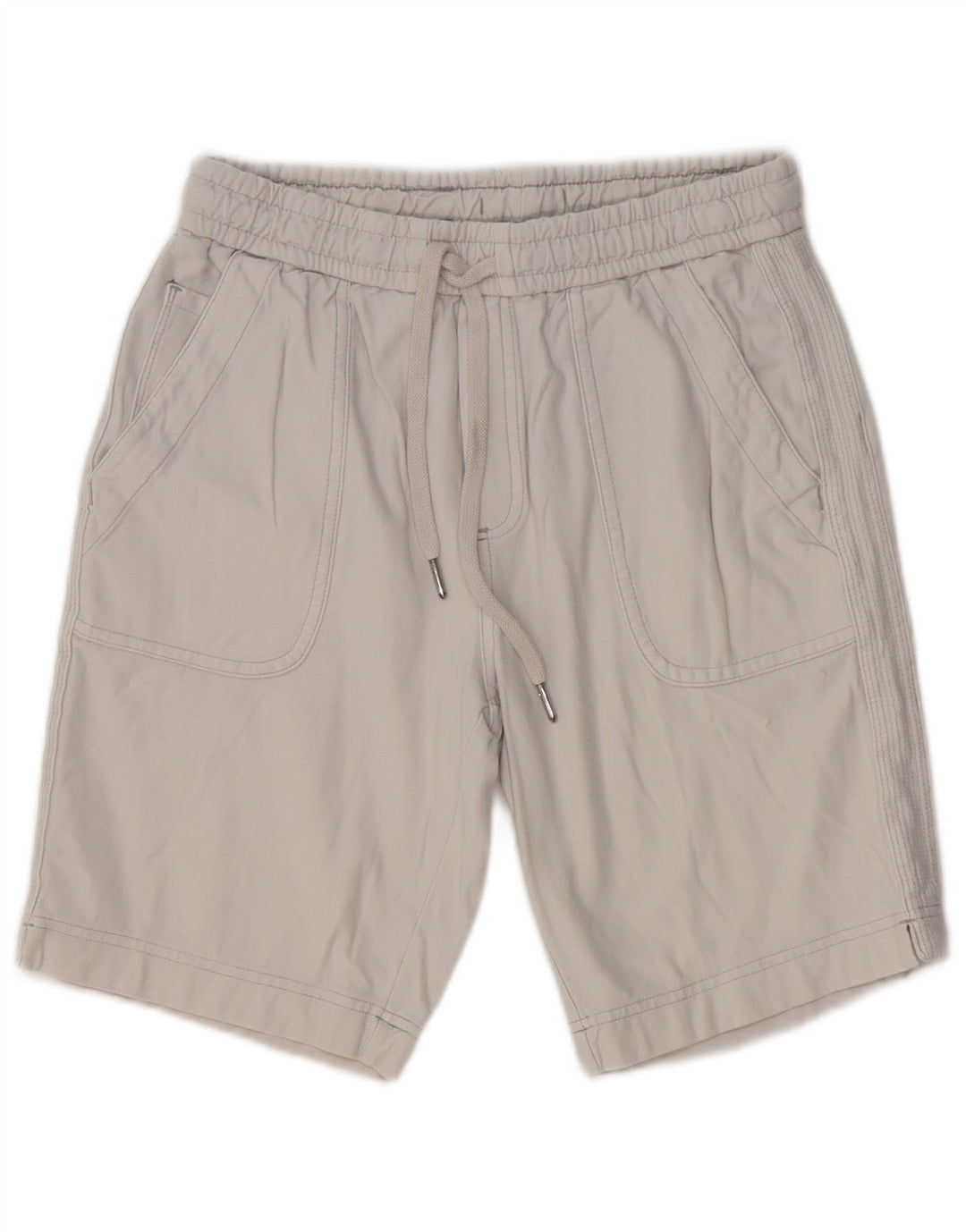 Pantaloncini Bermuda da donna Athleta US 0 XS W28 Cotone grigio