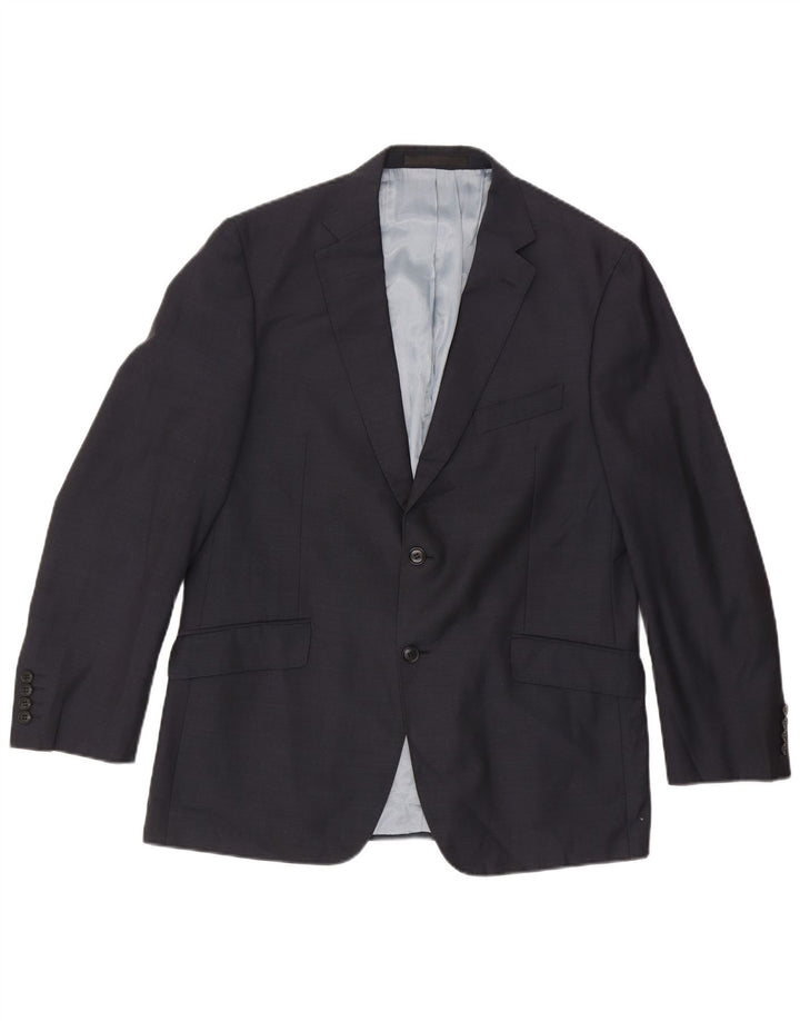 Giacca blazer a 2 bottoni da uomo Marks & Spencer UK 38 medio blu navy