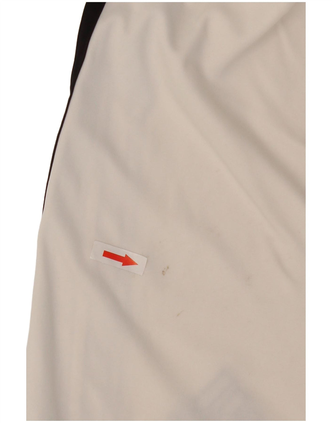 Pantaloncini sportivi da uomo Adidas piccoli in poliestere bianco