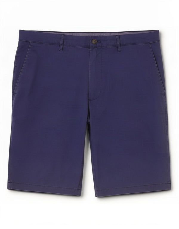 Pantaloncini chino da uomo Marks & Spencer grandi W36 in cotone blu navy