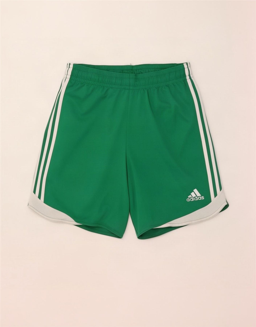 Pantaloncini sportivi Adidas Climacool da uomo in poliestere verde medio