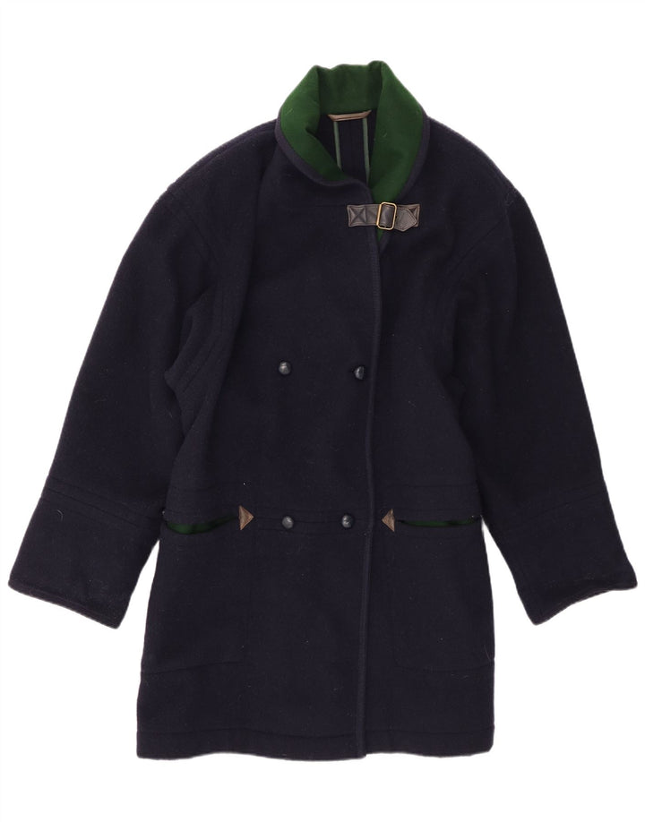 Cappotto doppiopetto oversize da donna Schneiders UK 14 medio blu navy