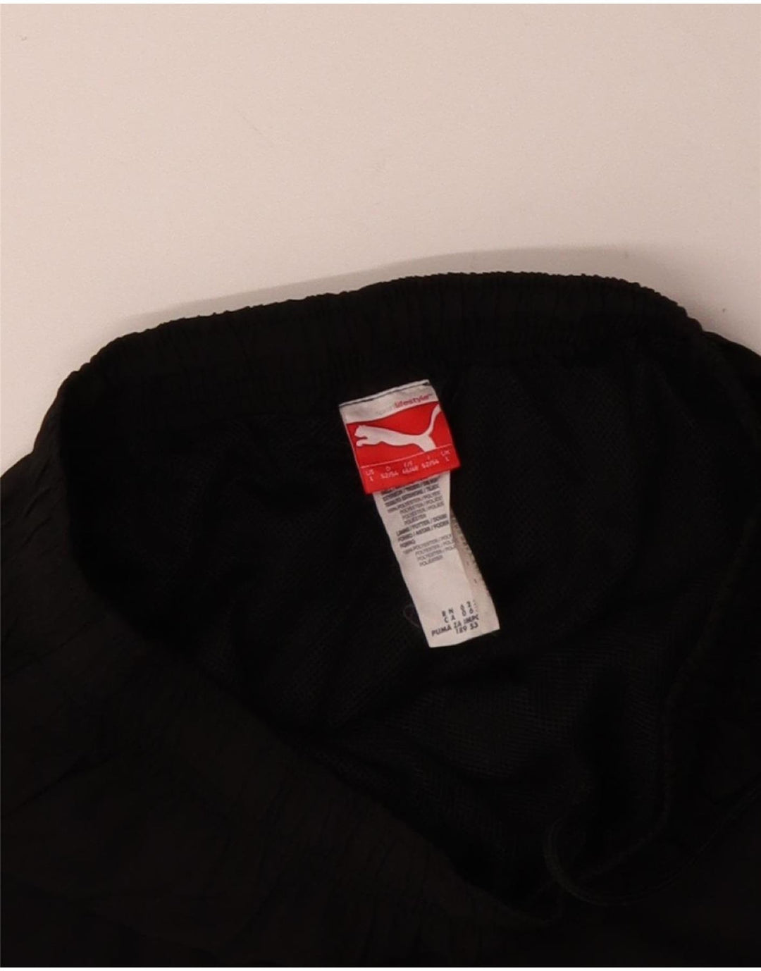 Pantaloni da tuta da uomo con grafica Capri PUMA, grandi, in poliestere nero