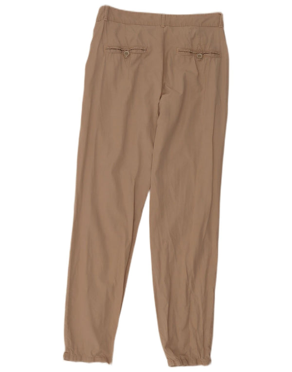 Pantaloni chino slim da donna Zara EU 34 2XS W24 L28 Tencel beige