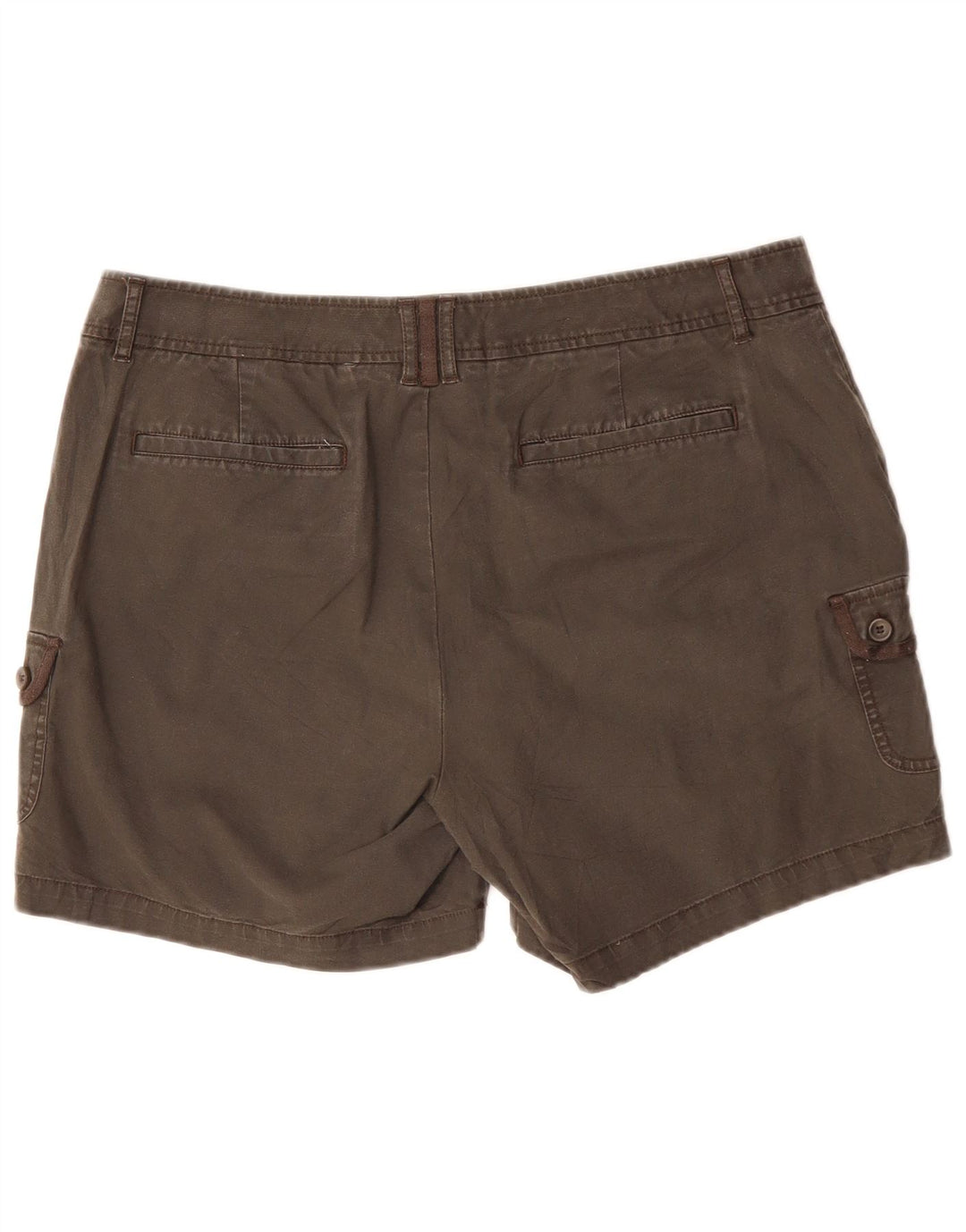 DOCKERS Pantaloncini cargo da donna US 16 2XL W38 Cotone grigio