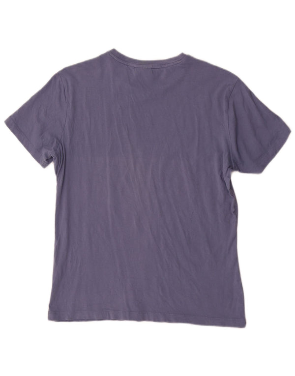 T-shirt grafica da uomo Diadora Top Blu medio