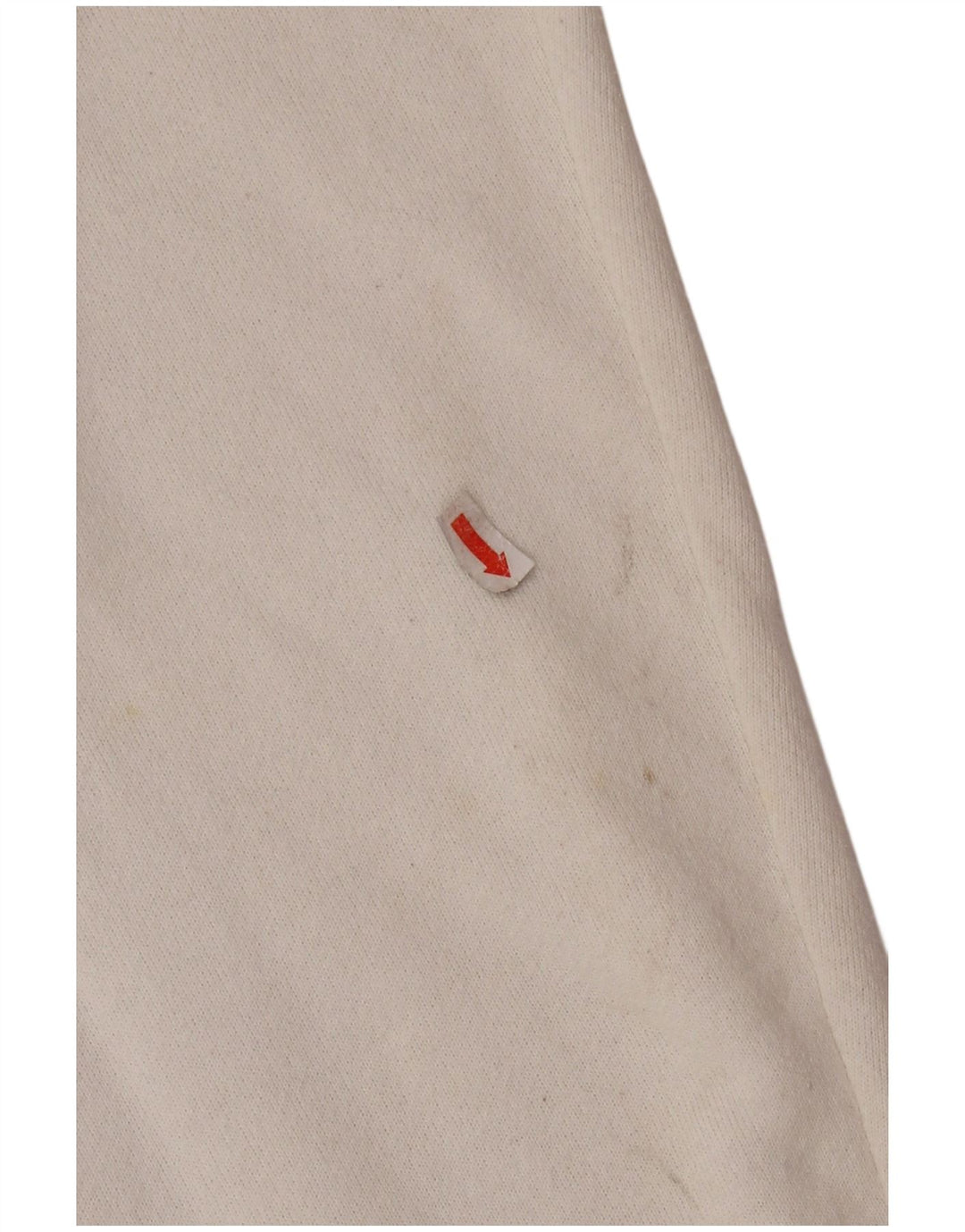 TULTEX Felpa grafica da donna Maglione UK 16 Grande cotone bianco