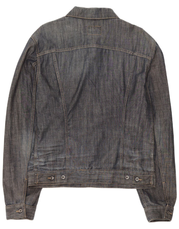 Giacca in denim da donna Gas UK 18 XL Cotone blu navy