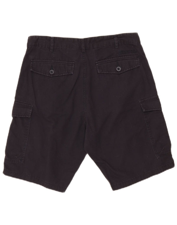 Pantaloncini cargo da uomo Mountain Warehouse W30 cotone blu navy medio