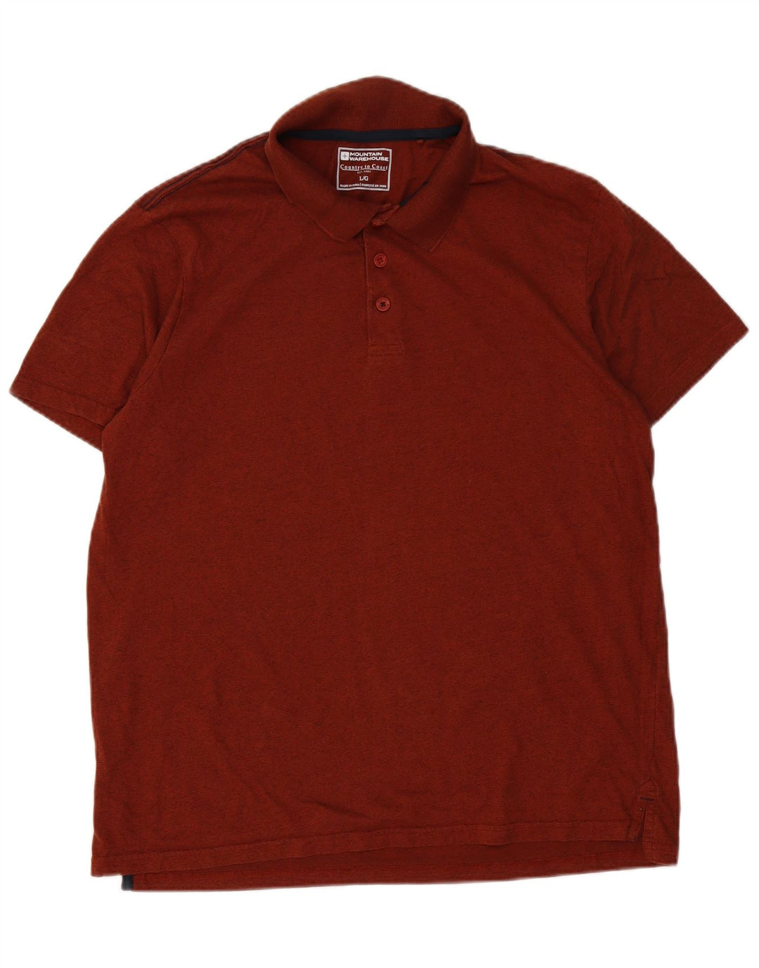 Polo da uomo Mountain Warehouse grande marrone