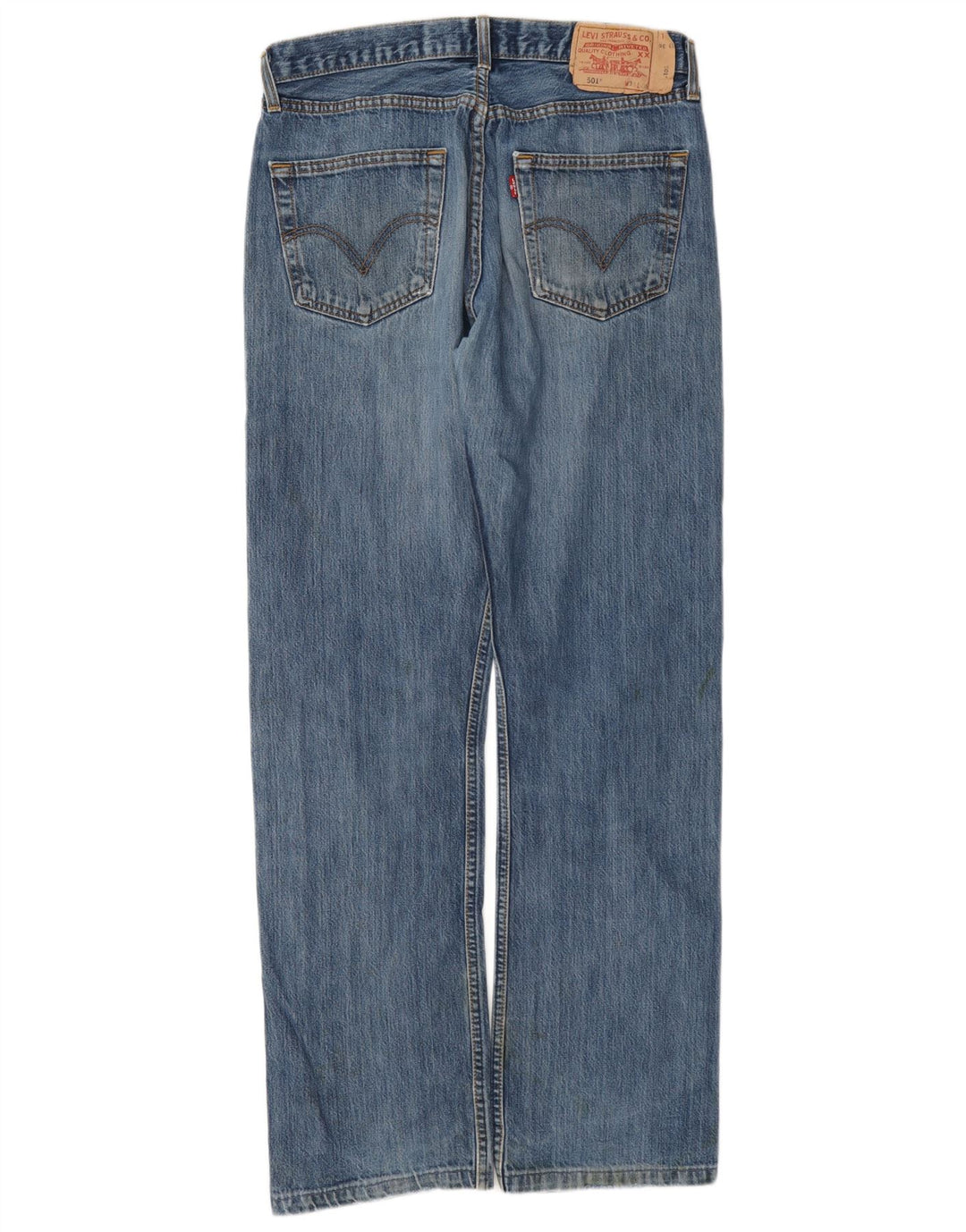 Levi's Uomo 501 Jeans dritti W33 L36 Cotone Blu