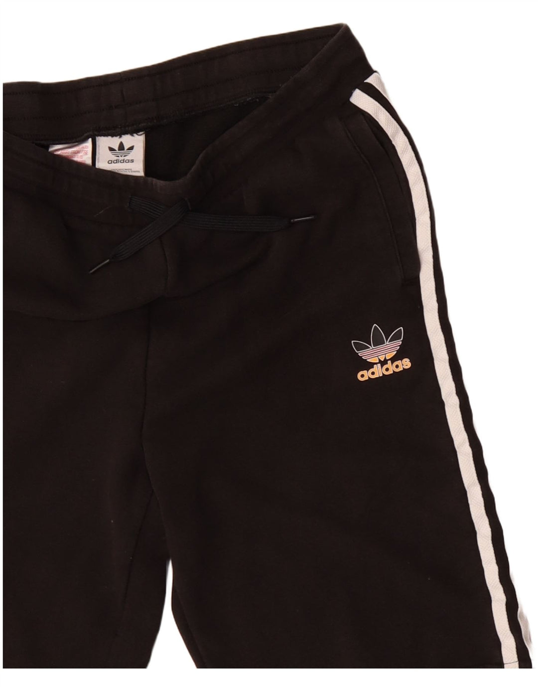 Pantaloncini sportivi Adidas da uomo medio cotone nero