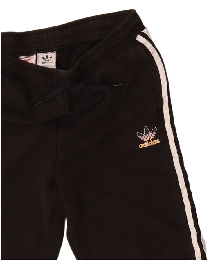 Pantaloncini sportivi Adidas da uomo medio cotone nero