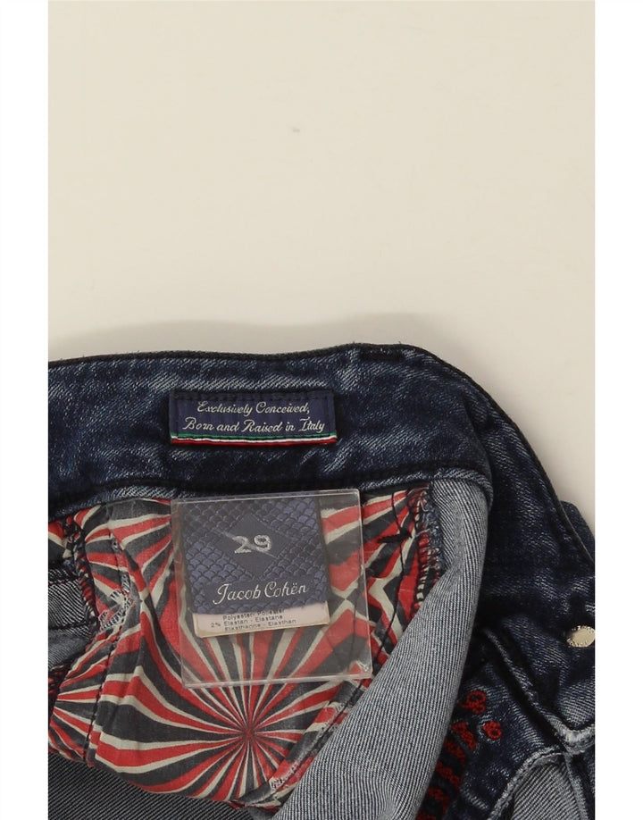 Jeans skinny da donna JACOB COHEN W29 L28 viscosa blu