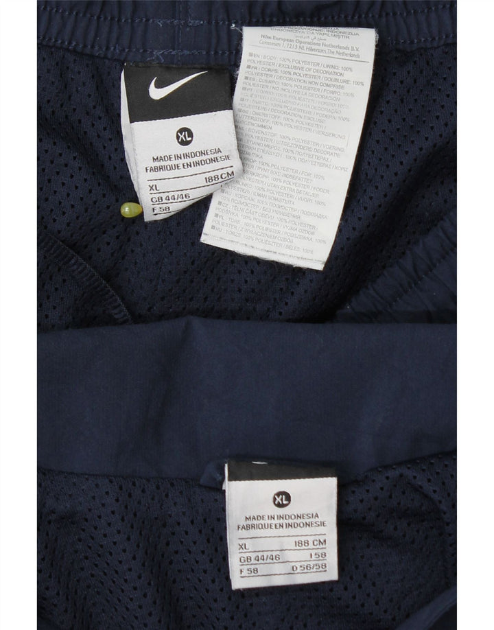 Tuta intera da uomo Nike UK 44/46 XL Blu navy Colourblock poliestere
