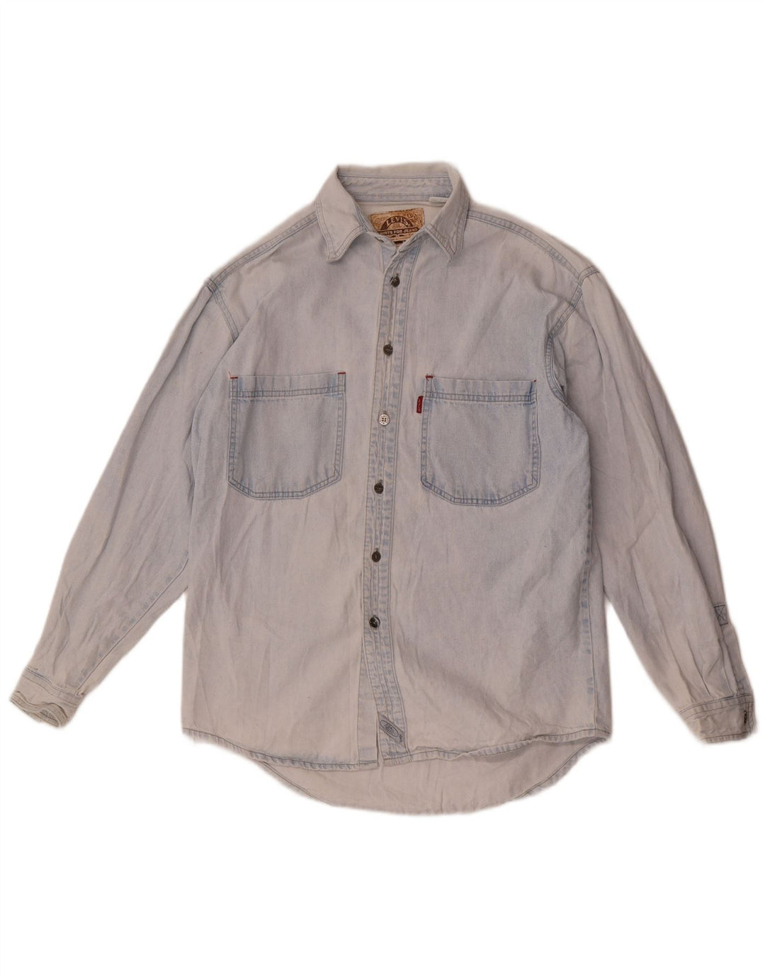 Camicia di jeans da uomo Levi's piccola in cotone blu