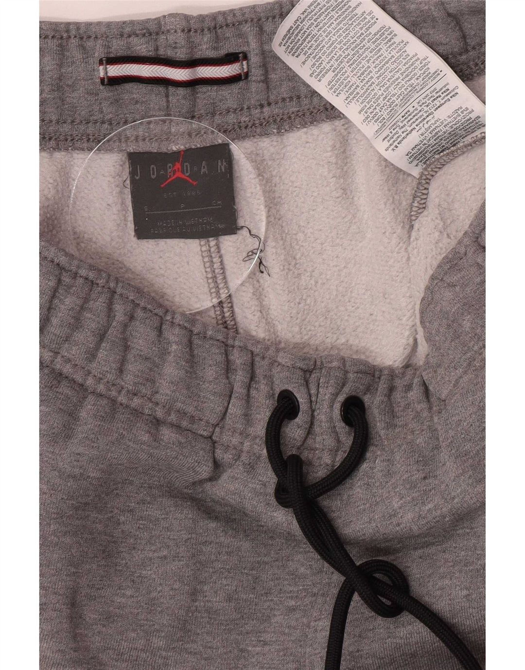 Pantaloncini sportivi Jordan da uomo piccoli W30 in cotone grigio
