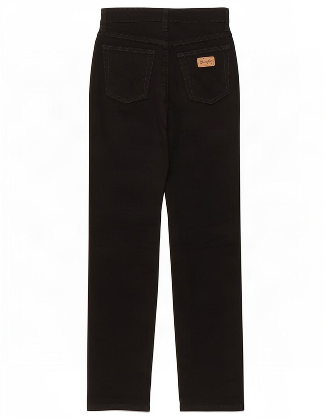 Jeans dritti da donna Wrangler W26 L32 neri