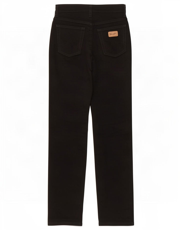 Jeans dritti da donna Wrangler W26 L32 neri