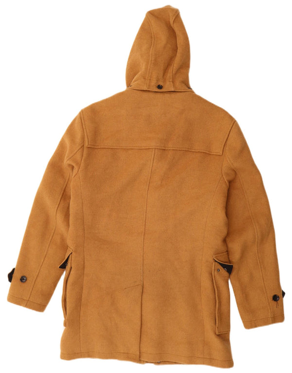 Montgomery con cappuccio da uomo Zara UK 40 grande poliestere marrone