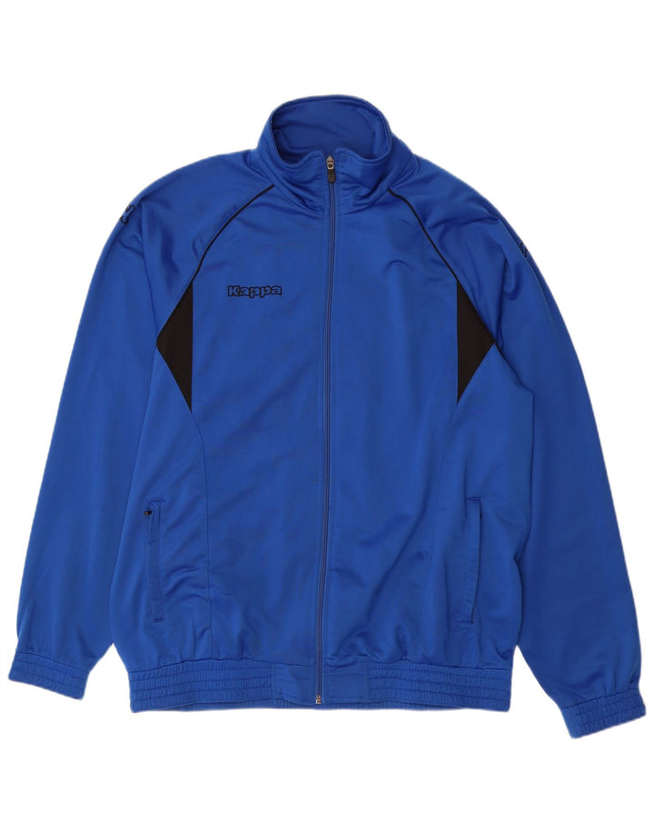 Giacca da tuta da uomo KAPPA XL Blu in poliestere color block
