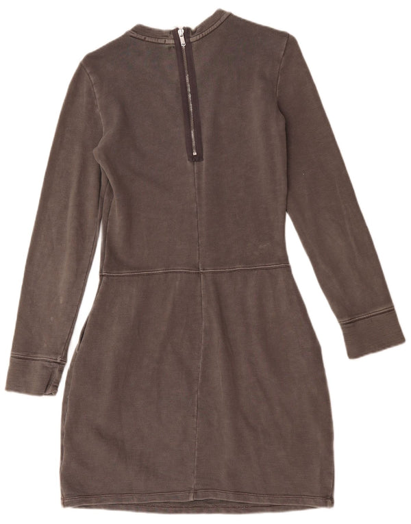 Abito basic a maniche lunghe da donna Gap UK 6 XS cotone grigio