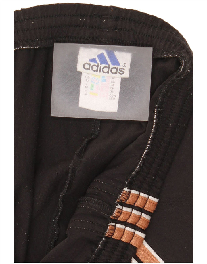 Pantaloni della tuta da donna Adidas UK 12 medi neri