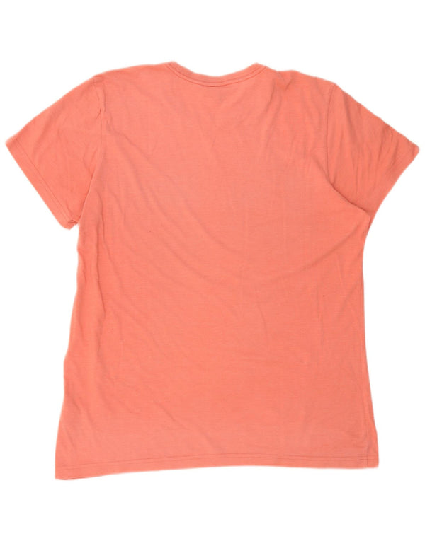 T-shirt grafica da uomo Adidas Top XL in cotone rosa