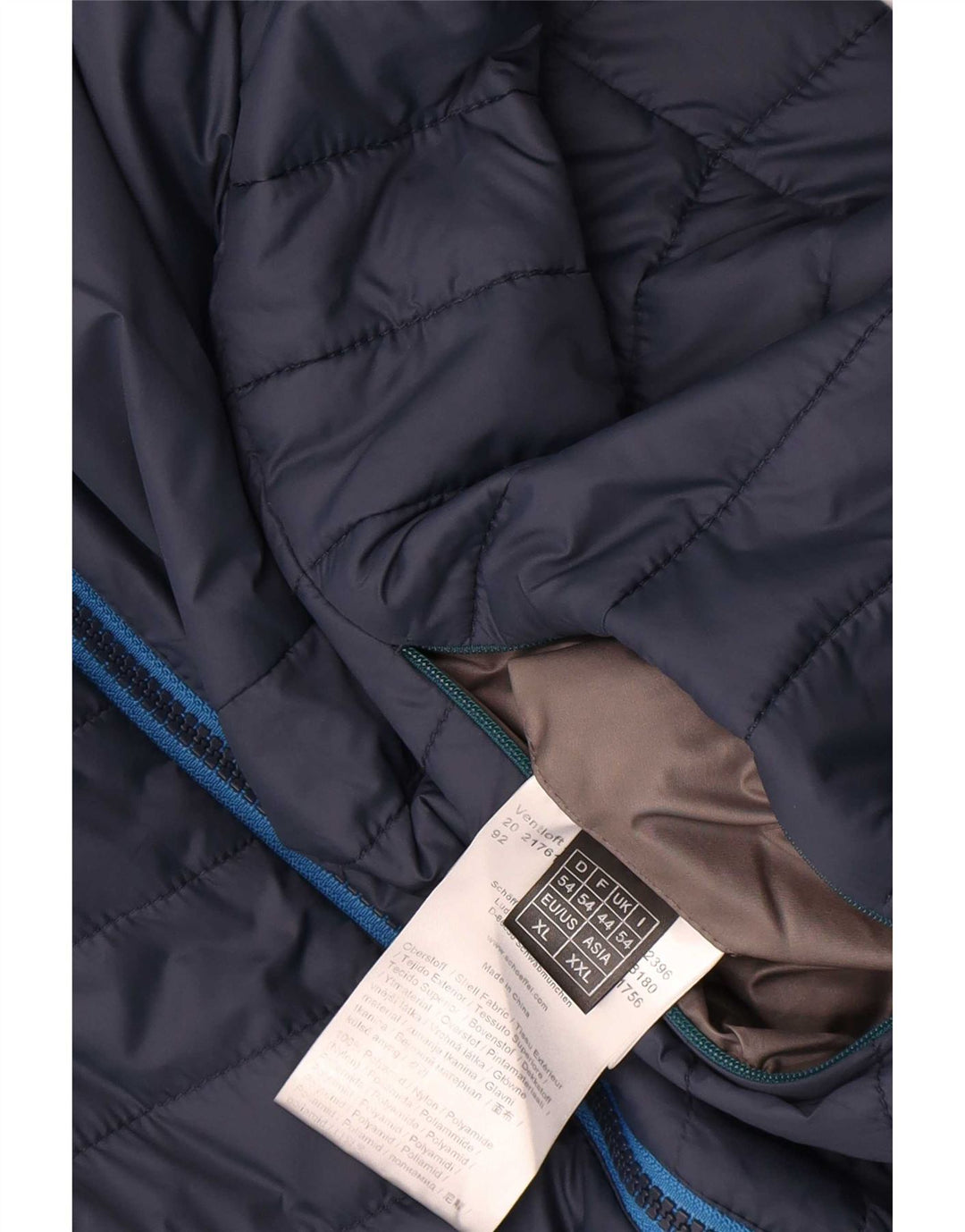 Giacca imbottita da uomo Schoffel UK 44 2XL Blu navy in poliammide