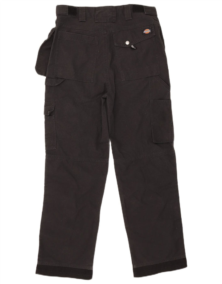 Pantaloni cargo dritti da uomo Dickies W30 L28 poliestere nero