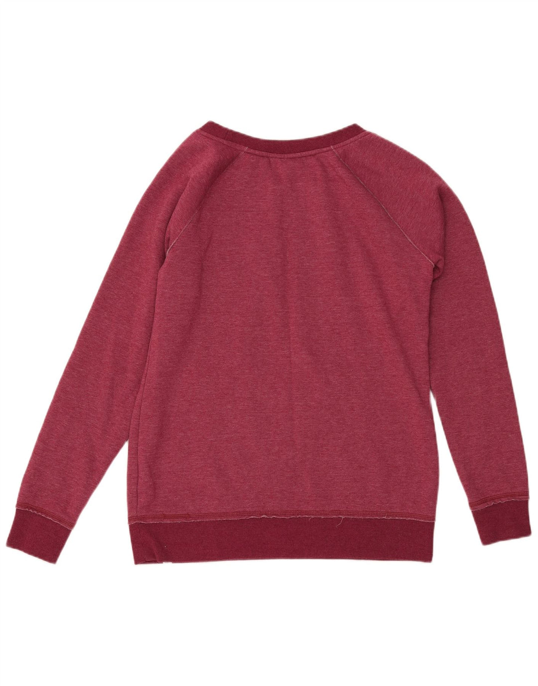 ANIMAL Felpa con grafica da donna Maglione UK 12 Poliestere medio bordeaux